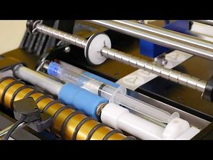 Labelling Syringes on the BenchMAX Label Applicator