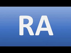How to Pronounce RA
