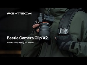 Introducing PGYTECH Beetle Camera Clip V2 | Hands-Free, Ready for Action