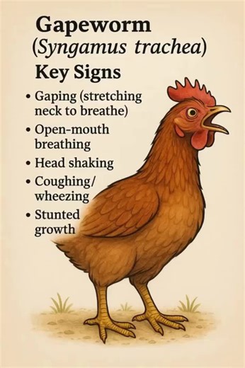 Parasitic Disease with sign