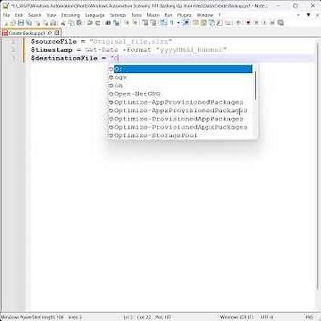 Backing Up Your Files with Timestamp: Windows Automation Scenario 101