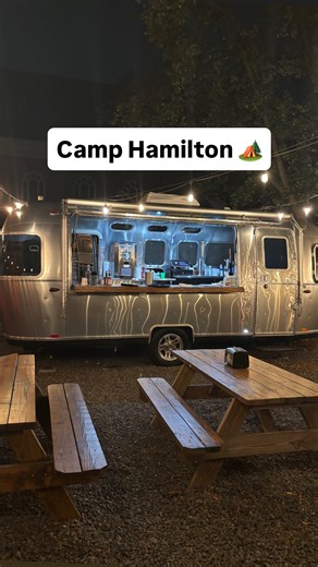 Jersey City Happy Hours | 🍂 Happy Hour outdoors & dinner too! Camp Hamilton (right next to The Hamilton Inn) is serving up a full bar + full menu in their... | Instagram