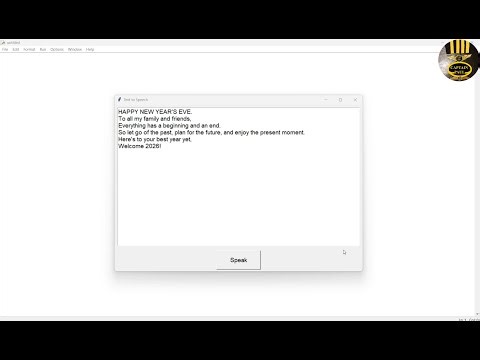 How to Convert Text to Speech using Python GUI App in Minutes