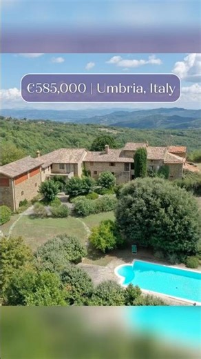 Elegant & Rustic Estate for sale in Umbria #italy #realestate