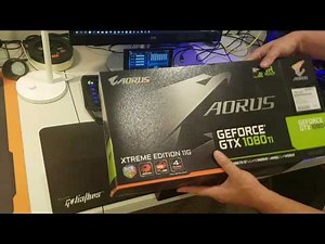 Aorus GTX 1080 ti Xtreme Edition 11G Honest Unboxing