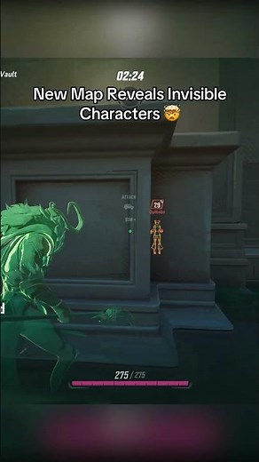 New Map Reveals Invisible Characters 🤯 #marvelrivals #marvelrivalsclips #marvelrivalsgame