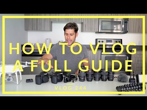 HOW TO MAKE A VLOG - VLOGGING TIPS FOR BEGINNERS - SETUP VLOGGING CAM