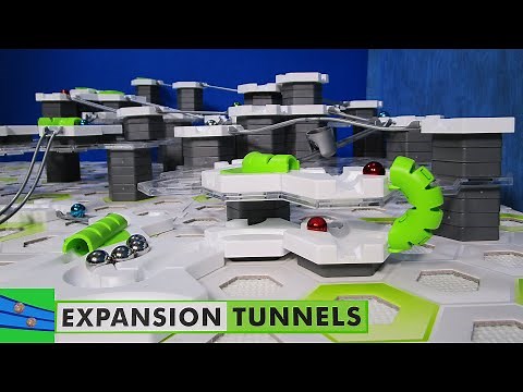 Gravitrax Expansion Tunnels Review by Marble Grooves