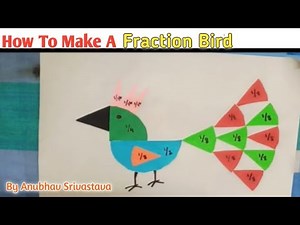 How To make a Fraction Bird ? || In Easy Method || Learning Is Fun