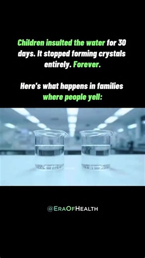 This story is often shared as proof that words physically change water, but it needs context. In the early 2000s, Masaru Emoto photographed ice crystals from water that had been exposed to different words, music, or intentions. Some images appeared symmetrical after positive language and distorted after negative language. These images were compelling and emotionally powerful, which is why they spread worldwide. However, Emoto’s experiments were not conducted under controlled, blinded scientific