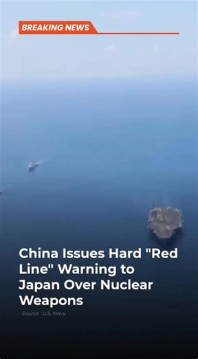 BEIJING — China has issued a severe warning to Japan, declaring that it will not tolerate Tokyo possessing or gaining access to nuclear weapons under any circumstances. A high-ranking Chinese official urged the Japanese government to stop "testing the bottom line and red line of international justice," making it clear that Beijing would reject any shift in Japan’s nuclear policy. This includes independent development of an arsenal, "NATO-style" nuclear sharing agreements with the United States,