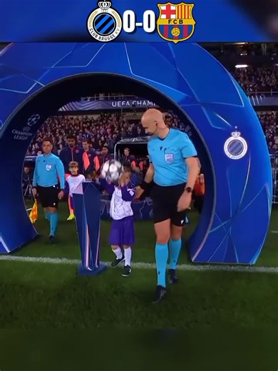 Club Brugge vs Barcelone League des Champions 🏆 #ucl #brugge #barcelona #championsleague #football