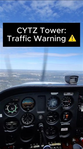 Spot the Aircraft Challenge! ✈️ Inside the Cockpit | CYTZ Tower Traffic Warning ⚠️ #aviation #flying
