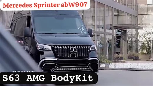 Mercedes Sprinter W907 S63 AMG Body Kit Tuning