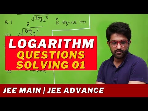 Logarithm | Questions Solving 01 | Boards | JEE Mains | JEE Advance | Aman Sir Maths | Bhannat Maths