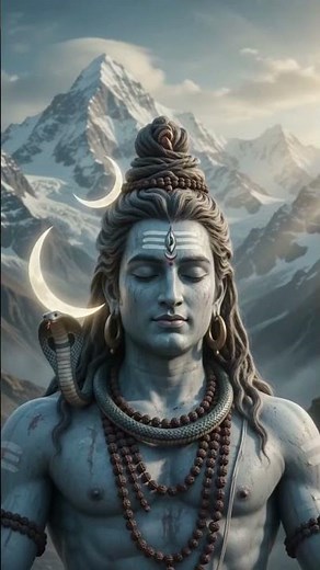 Lord Shiva 4K AI Art | Divine Mahadev HD Wallpaper | Har Har Mahadev