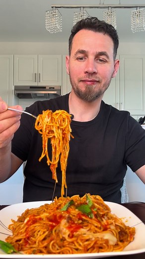 Delicious Spaghetti Mukbang: Enjoy Pasta Eating ASMR with Me!