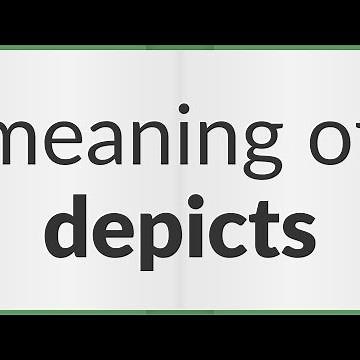Depicts | meaning of Depicts