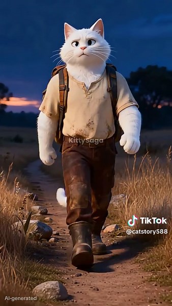 #cartoon #vira #kitten #aicat #cutecat | cat