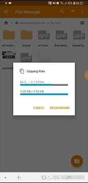 How to upload a folder to Google Drive on Android