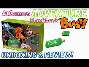 AtGames ADVENTURE Flashback Blast, Unboxing & Review - Emceemur