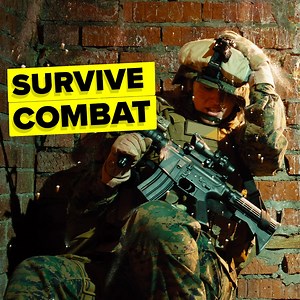 284K views · 1.6K reactions | I woke up neck deep in water, our humvee turned upside down after attempting to avoid enemy fire, but the vehicle flipped. We have a mission to complete and regardless of injuries we must press on to shut down the enemies communication systems. This is what it's actually like to survive military combat! | The Infographics Show | Facebook