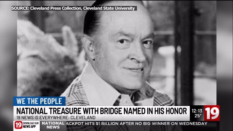 Hope Memorial Bridge honors Bob Hope and his stonemason father