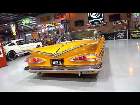 1959 Custom Chevy Impala for sale by auction at SEVEN82MOTORS Classics, Lowriders and muscle cars