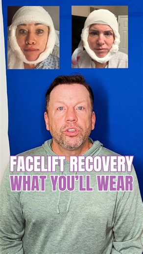Facelift aftercare, explained 👇 @byronpoindextermd explains post-facelift garments, including first-day compression and the legendary “head bra”. Featuring real UGC from AWC patients so you can see what recovery truly looks like. | Austin-Weston, The Center for Cosmetic Surgery