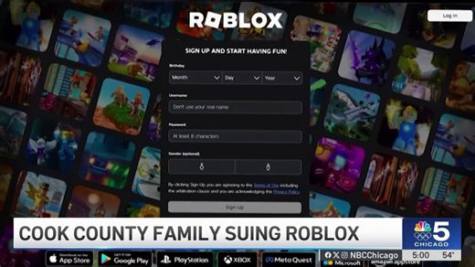 Chicago-area resident files new lawsuit against Roblox
