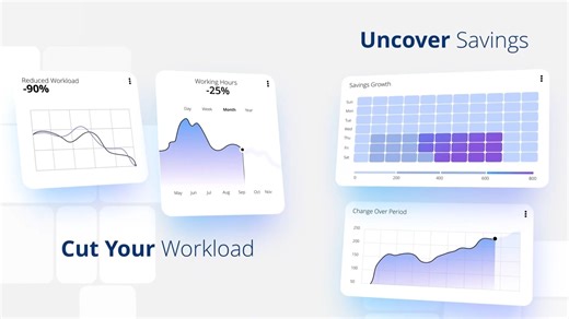【UI交互动画】智能Saas类软件宣传片/功能介绍高级简约，一目了然的宣传