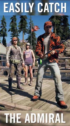 How to easily catch the Admiral | Far Cry 5 #gaming #farcry5 #ubisoft #gameplay #actionadventure