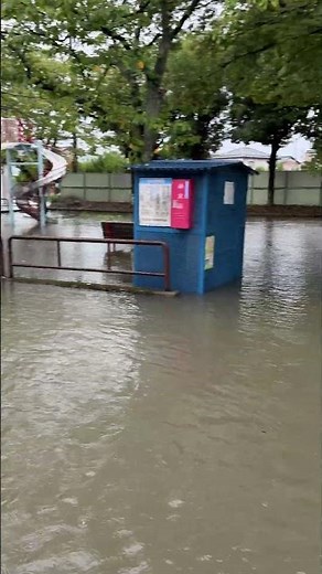 福井県嶺北にレベル5大雨特別警報、福井の住宅街