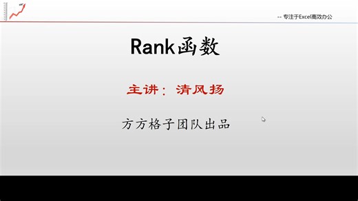 6.13 Rank函数