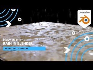 How to make it Rain! - Blender Tutorial