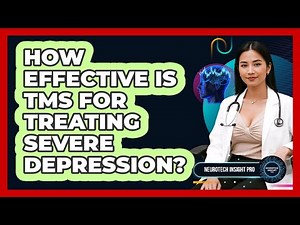 How Effective Is TMS For Treating Severe Depression? - Neurotech Insight Pro