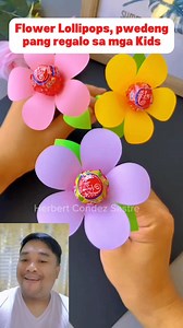1.3M views · 10K reactions | Flower Lollipops for Kids #diy #diyideas #tips #tipsandtricks #TipsTricks #hacksandtips #lifehacksforhome #trend #virals #trendingreelsvideo #trendingreels #lifehacks #lifehack #lifehacktutorial #lollipops #sweetsurprise #souvenirsandgiveaways #birthdayparty #kidsgiftideas #amazingvideo #usefultips | Herbert Condez Sastre | Facebook