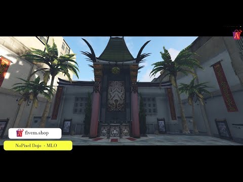 NoPixel Dojo MLO | FiveM Nopixel Map #fivem #japan #nopixel