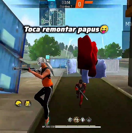 demostrando nivel hermano #freefire