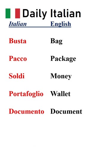 easy phrases in Italian #italianlanguage #learnitalian