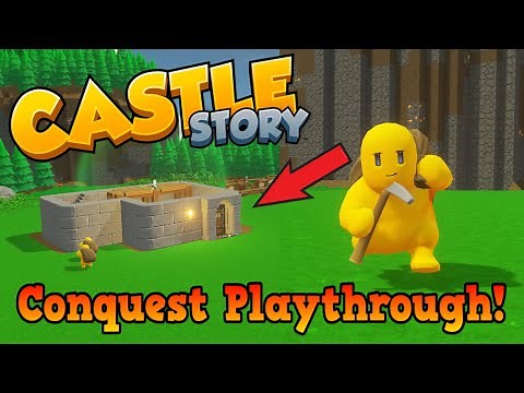 Castle Story, Only I Don't Know How To Play The Game! (Conquest Playthrough Pt.1)