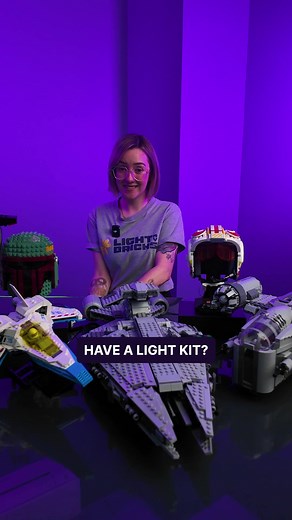 Create epic intergalactic adventures as vibrant lights bring your futuristic LEGO® builds to a whole new dimension ✨ Unleash your imagination with the LMB 2.0 Sci-Fi Starter Pack!  | Light My Bricks | Facebook