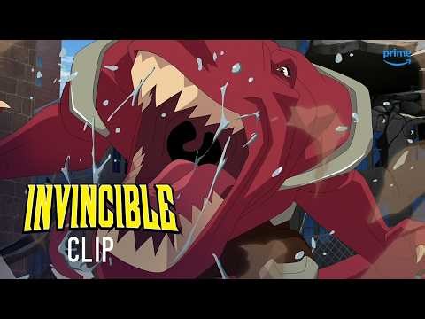 First Look at Dinosaurus | Invincible Season 4 | Prime Video