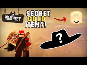 4 SECRET ITEMS and COSMETICS in The Wild West (Roblox)!