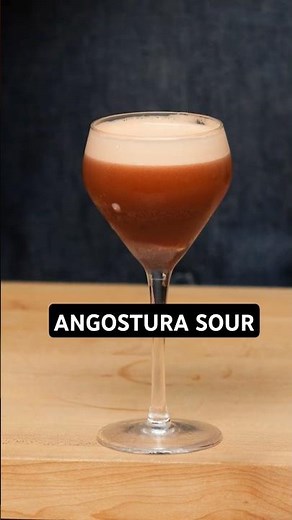 Angostura Sour, a cocktail made with only Bitters?