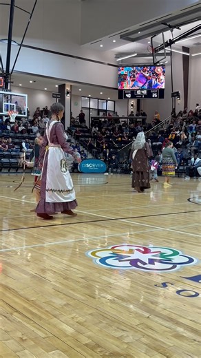 A video of the halftime show at Winthrop today! | Catawba Nation
