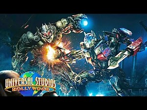 2025 Transformers The Ride 3D - Full Ride & Queue at Universal studios Hollywood [4K 60FPS] POV