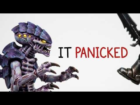 Something Scared a Tyranid So Badly It Ran (The Hive Mind Didn't Know What to Do)