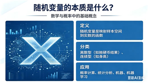 随机变量的本质是什么？