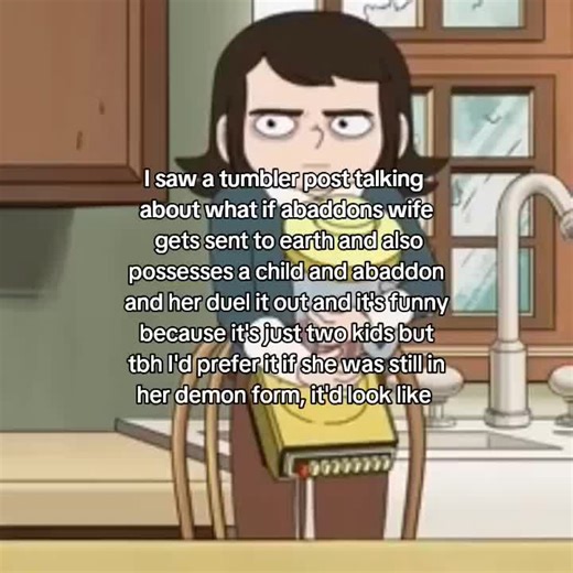 a 600 foot tall demonic baddie and her 4 foot pale twink against the world, relationship goals #hauntedhotel #abaddon #theory #fyp #xyzcba